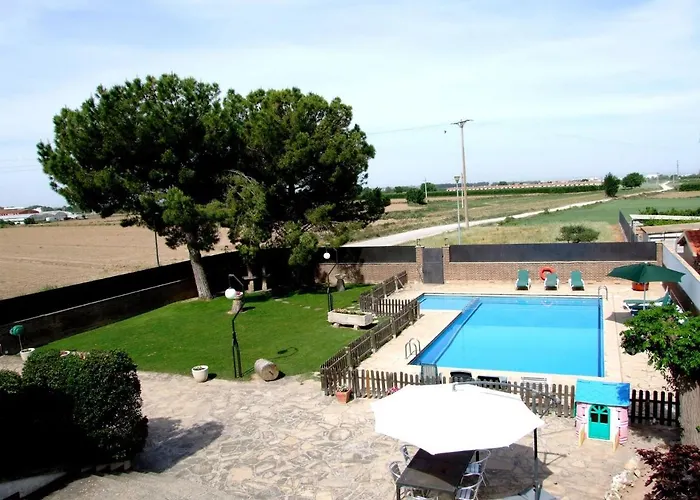 Spacious Holiday Home In Vilanova De Bellpuig With Garden zdjęcie