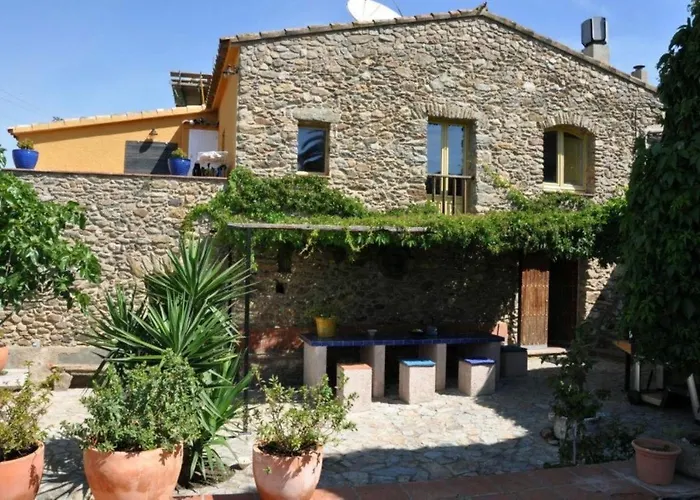 Ca La Figuera, Casa De Pueblo Con Piscina En Costa Brava Villa Palau Saverdera photo