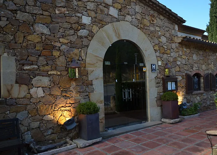 Hotel Galena Mas Comangau Begur fotoğrafı