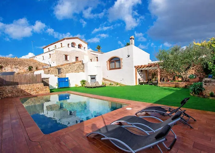 Catalunya Casas Captivating Villa In The Vineyard Close To Sitges Bisbal del Penedes photo
