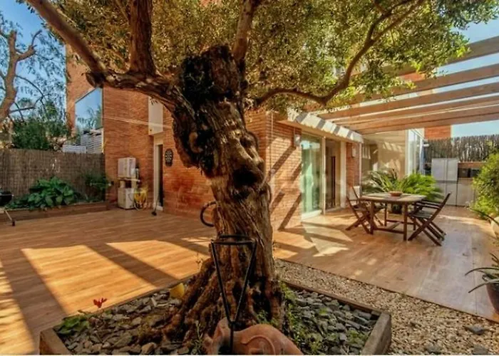 Bonito Duplex Con Piscina En Barcelona&Playa Apartment Tiana photo